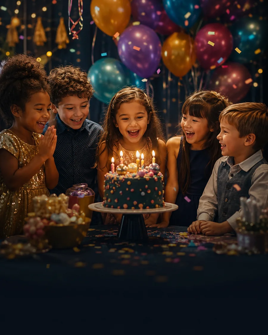 Celebración de cumpleaños infantil