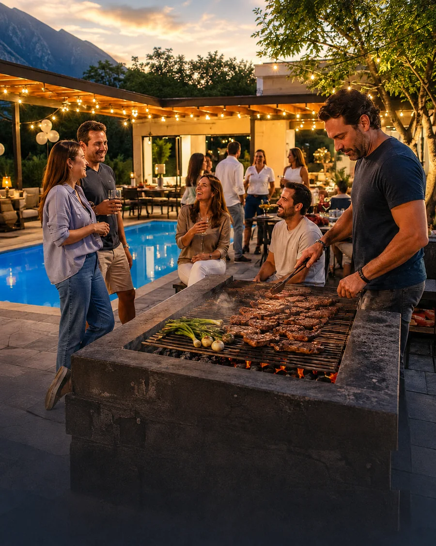 Fiestas & Reuniones en una quinta con alberca y carne asada