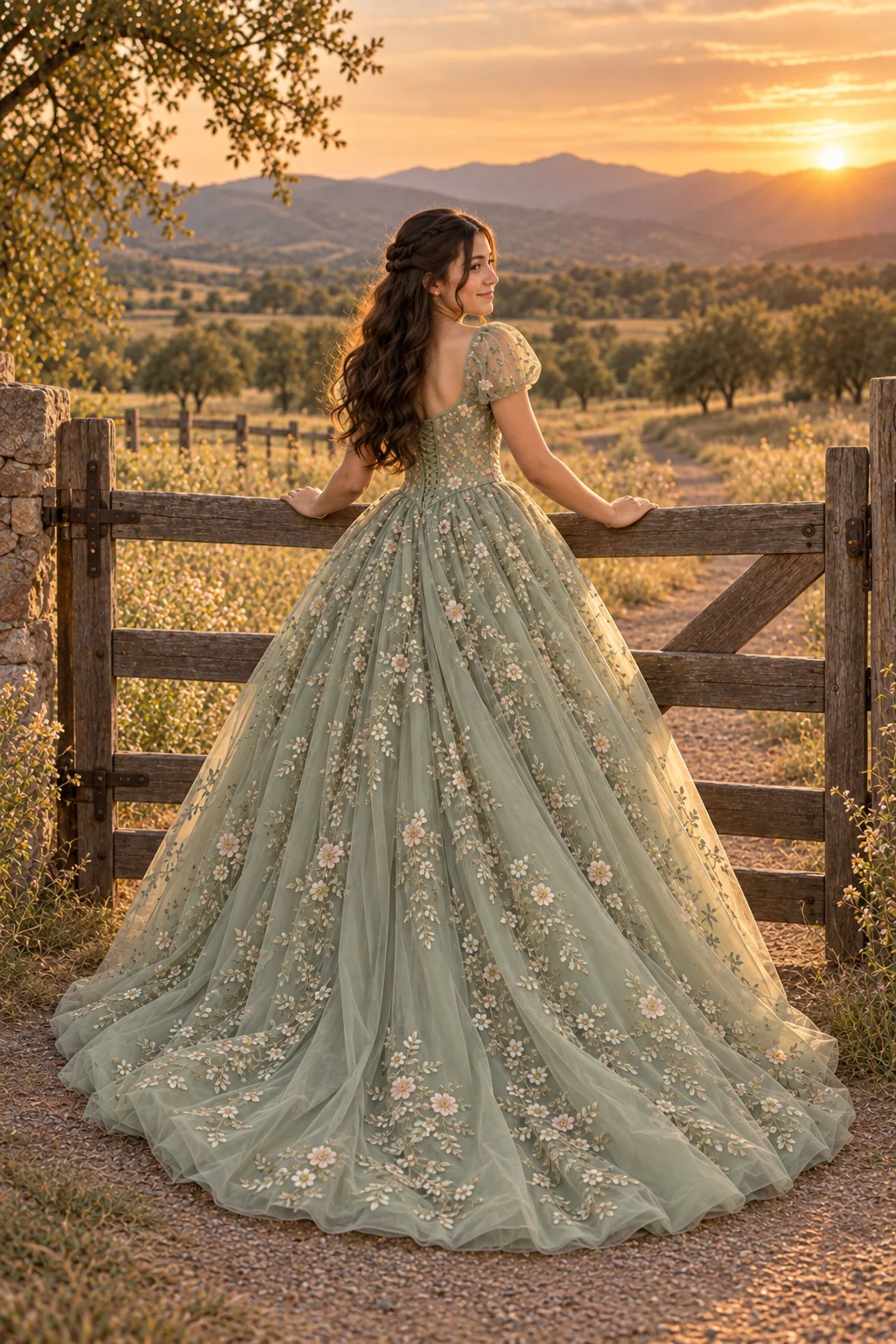 Retrato final de la quinceañera